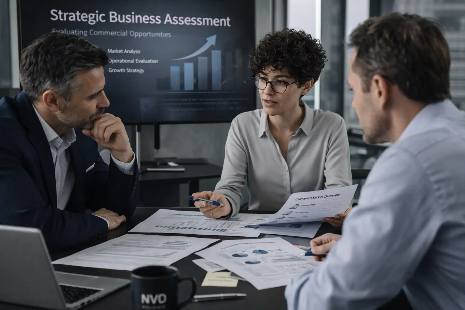 Strategic business assessment meeting