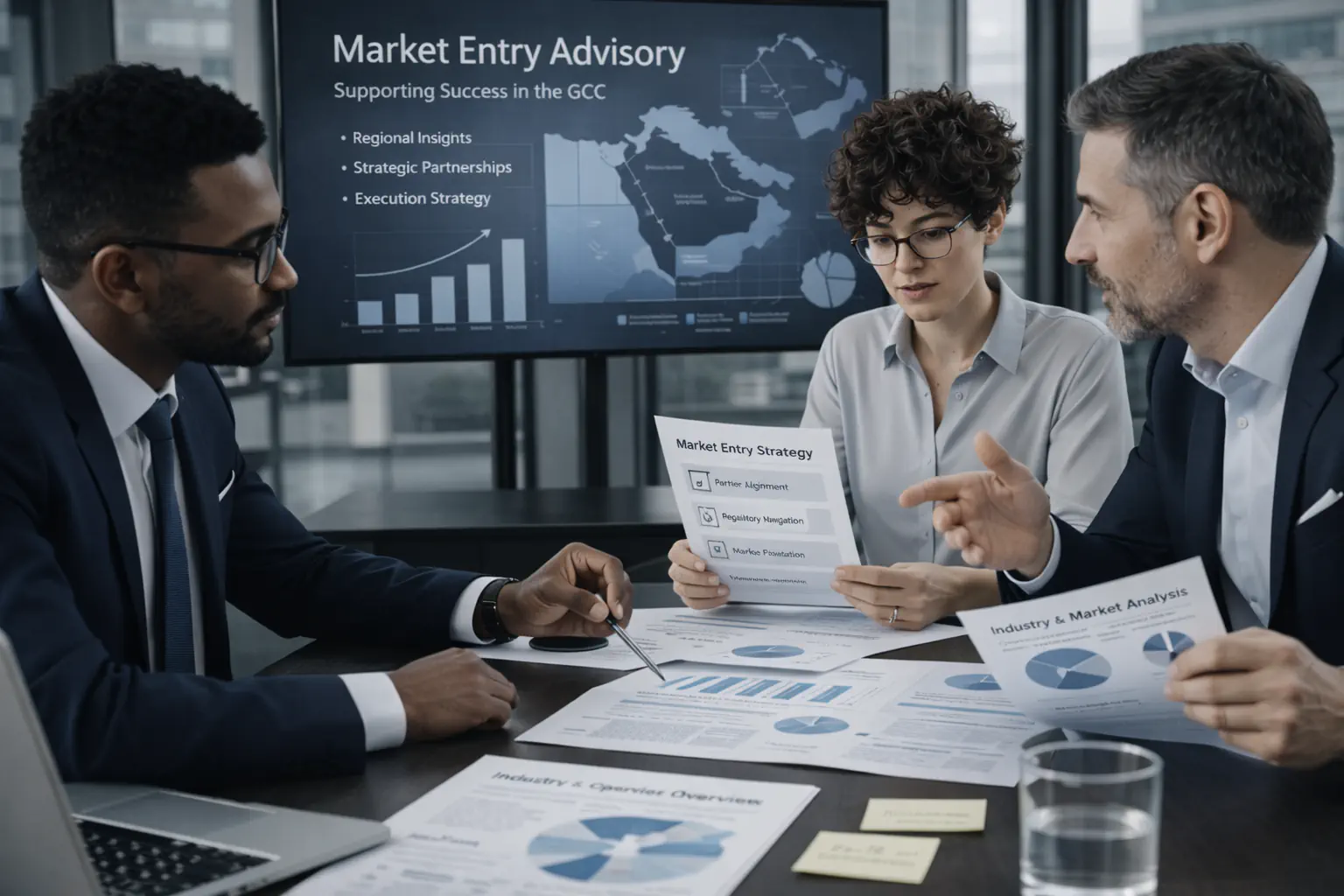 Market entry strategy planning for the GCC